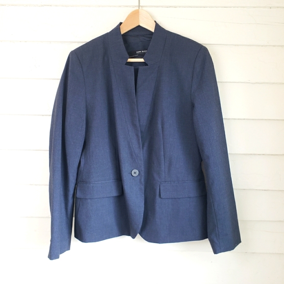 Zara Jackets & Blazers - Zara inverted lapel blazer